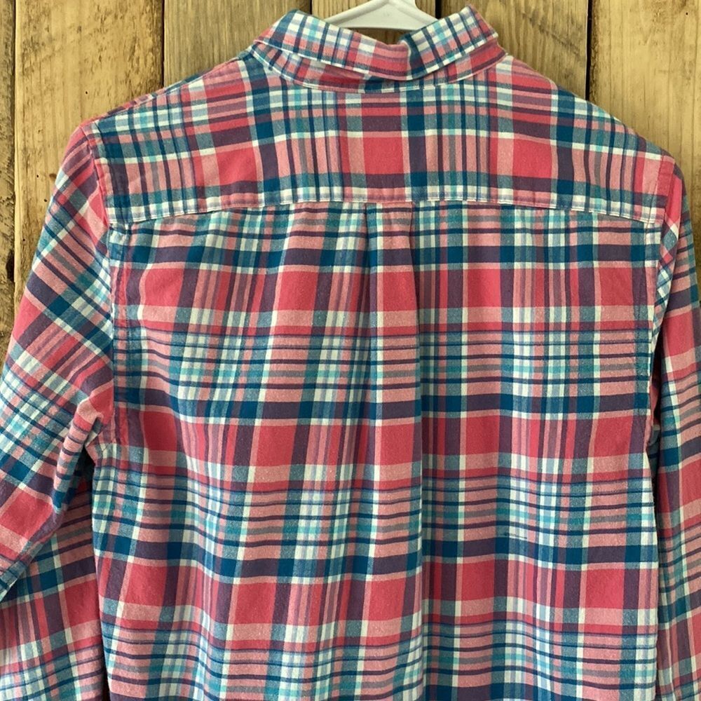 Vineyard Vines Middleton Place Plaid Performance Flannel Slim Tucker Shirt - Picture 4 of 12
